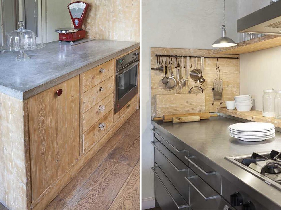 Cucine rustiche Katrin Arens con una linea semplice e minimalista