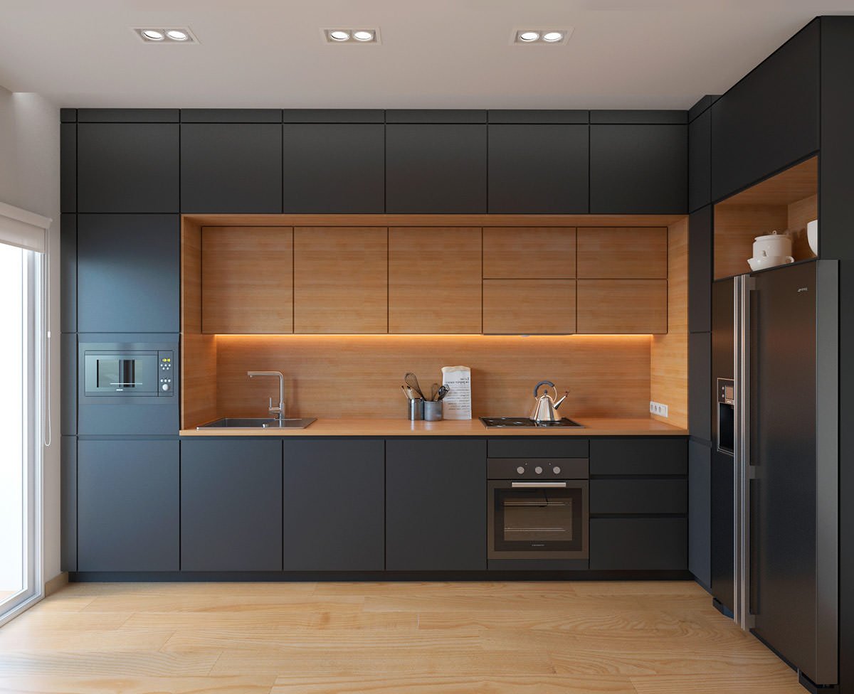 100 Idee Cucine Moderne In Legno Bianche Nere Colorate Idee Colori Cucina Moderna Legno Start Preventivi