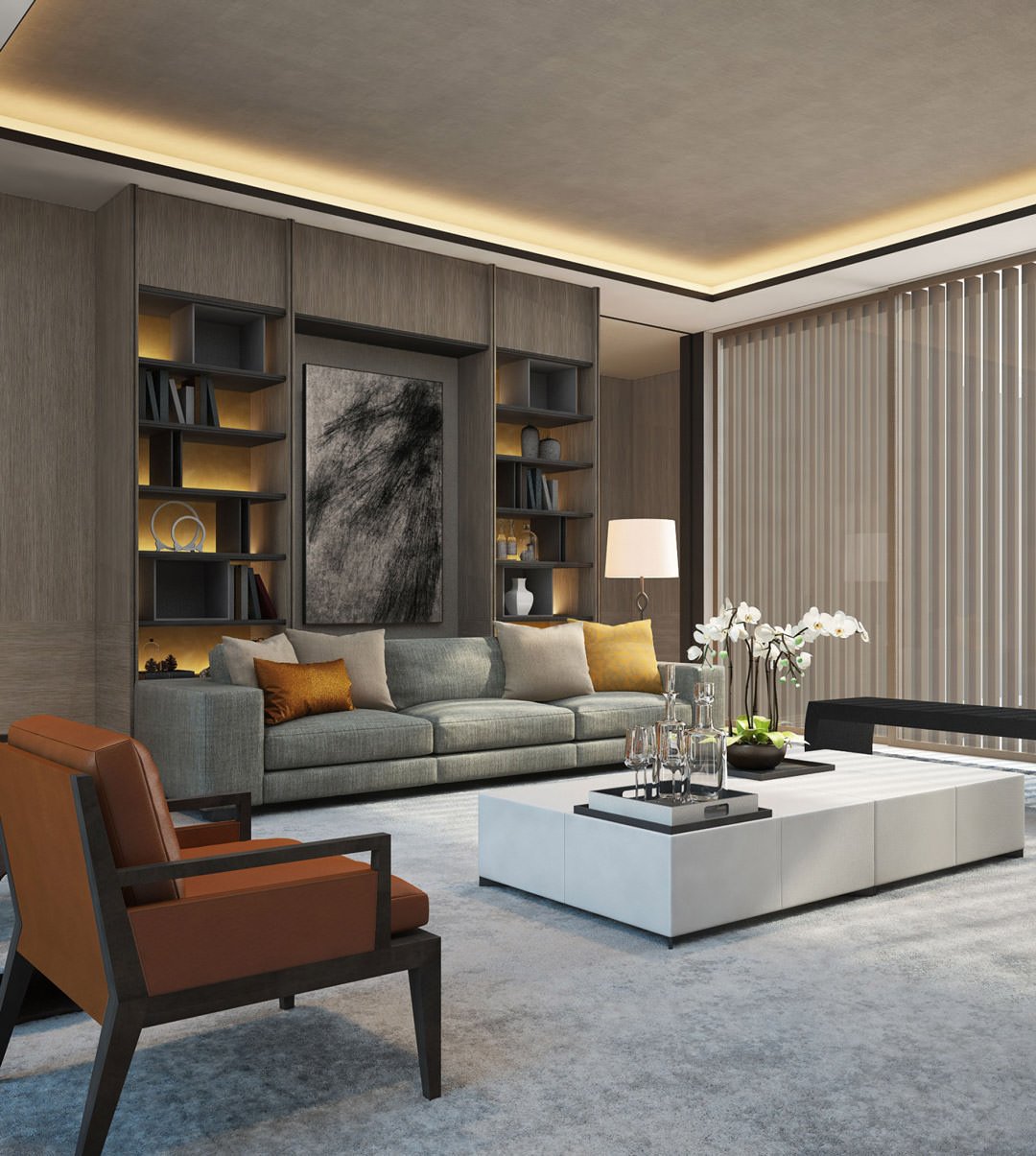 Soggiorno moderno • 100 idee per il salotto perfetto • arredo ... Mobili da soggiorno moderni