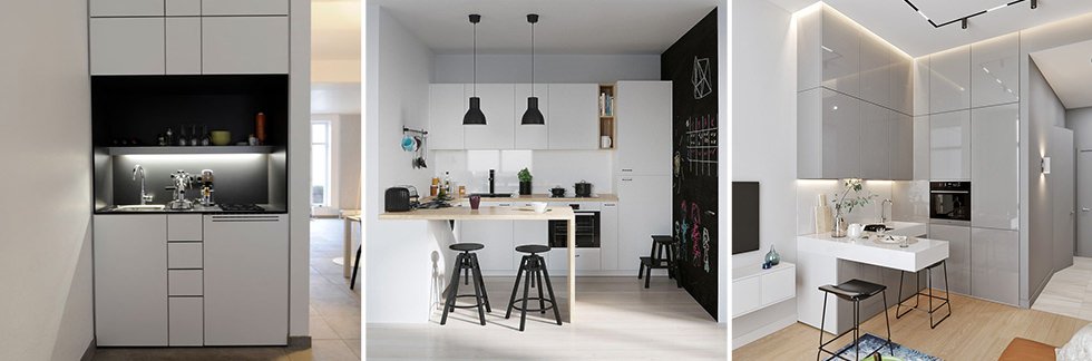 50 Idee Cucine Piccole Moderne Con Isola Ad U Open Space Arredare Cucina Piccola Start Preventivi